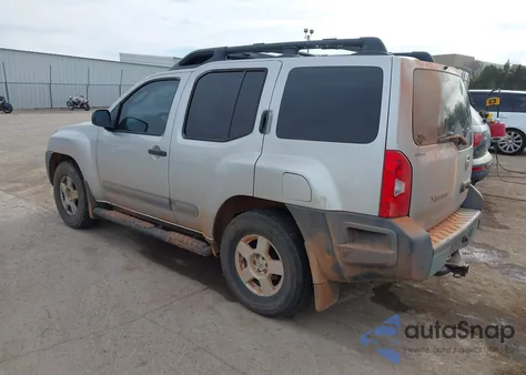 2005 Nissan Xterra S from USA, damaged, VIN 5N1AN08U25C601523